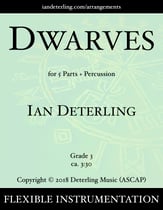 Dwarves Concert Band sheet music cover